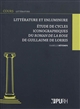 Littérature et enluminure : étude de cycles iconographiques du "Roman de la rose" de Guillaume de Lorris