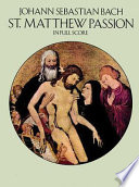St. Matthew Passion : in full score