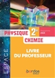 Physique chimie 2de : Livre du professeur : programme 2019