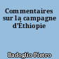 Commentaires sur la campagne d'Éthiopie