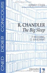 "The big sleep" by R. Chandler