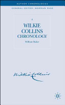A Wilkie Collins chronology