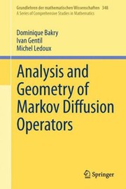 Analysis and geometry of Markov diffusion operators