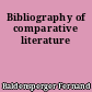 Bibliography of comparative literature