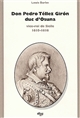 Don Pedro Téllez Girón, duc d'Osuna, vice-roi de Sicile, 1610-1616 : contribution à l'étude du règne de Philippe III