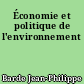 Économie et politique de l'environnement