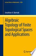 Algebraic topology of finite topological spaces and applications