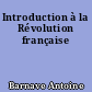 Introduction à la Révolution française