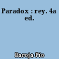 Paradox : rey. 4a ed.