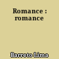 Romance : romance