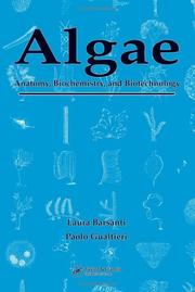 Algae : anatomy, biochemistry and biotechnology