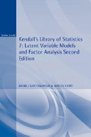 Latent variable models and factor analysis