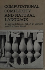 Computational complexity and natural language