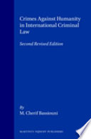 Crimes against humanity in international criminal law