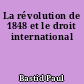 La révolution de 1848 et le droit international