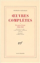 Oeuvres complètes : I : Premiers écrits : 1922-1940