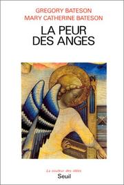 La Peur des anges : vers une épistémologie du sacré