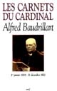 Les carnets du cardinal Baudrillart : 1er janvier 1919-31 décembre 1921