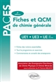 Fiches & QCM de chimie générale : [UE1, UE3, UE spé pharma]