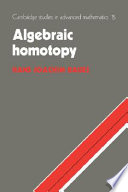 Algebraic homotopy