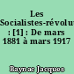 Les Socialistes-révolutionnaires : [1] : De mars 1881 à mars 1917