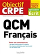 QCM français : concours 2021 : écrit