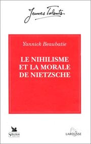 Le nihilisme et la morale de Nietzsche