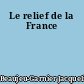 Le relief de la France