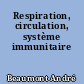 Respiration, circulation, système immunitaire