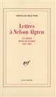 Lettres à Nelson Algren : un amour transatlantique, 1947-1964
