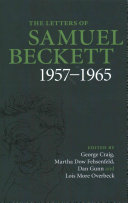 The letters of Samuel Beckett : Volume III : 1957-1965