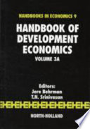 Handbook of development economics : 3A
