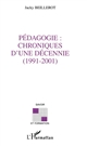 Pédagogie : chroniques d'une décennie : 1991-2001