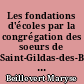 Les fondations d'écoles par la congrégation des soeurs de Saint-Gildas-des-Bois entre 1842 et 1882