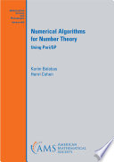 Numerical algorithms for number theory : using Pari/GP