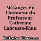 Mélanges en l'honneur du Professeur Catherine Labrusse-Riou