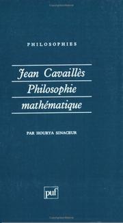 Jean Cavaillès : philosophie mathématique