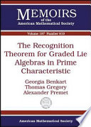 The recognition theorem for graded Lie algebras in prime characteristic