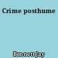 Crime posthume