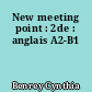 New meeting point : 2de : anglais A2-B1