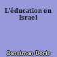 L'éducation en Israel
