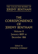 The Correspondence of Jeremy Bentham : Volume 8 : January 1809 to December 1816