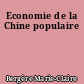 Economie de la Chine populaire