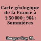 Carte géologique de la France à 1:50 000 : 964 : Sommières