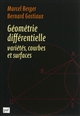 Géométrie différentielle : variétés, courbes et surfaces
