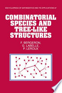 Combinatorial species and tree-like structures