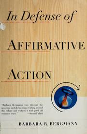 In defense of affirmative action