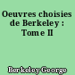 Oeuvres choisies de Berkeley : Tome II