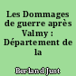 Les Dommages de guerre après Valmy : Département de la Marne