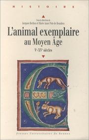L'animal exemplaire au Moyen Âge, Ve-XVe siècle